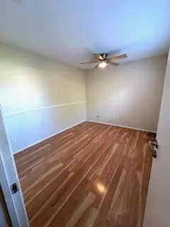 a view of a room with an empty space