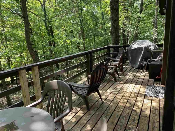 a view of outdoor space with seating space