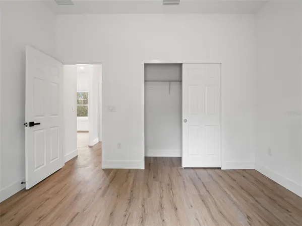 wooden floor in an empty room
