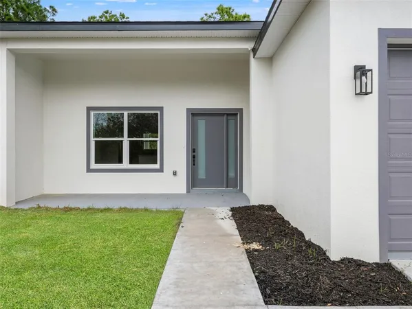 a view of front door of a house