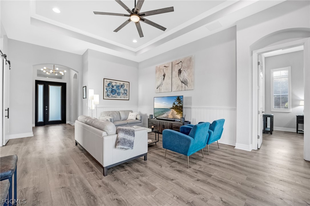 2999 Willow Ridge Court Fort Myers, FL 33905 - Photo 18 of 50 a living room with furniture and a large window