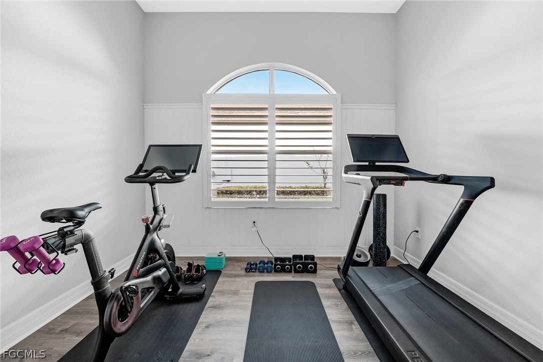 2999 Willow Ridge Court Fort Myers, FL 33905 - Photo 26 of 50 a view of a room with gym equipment