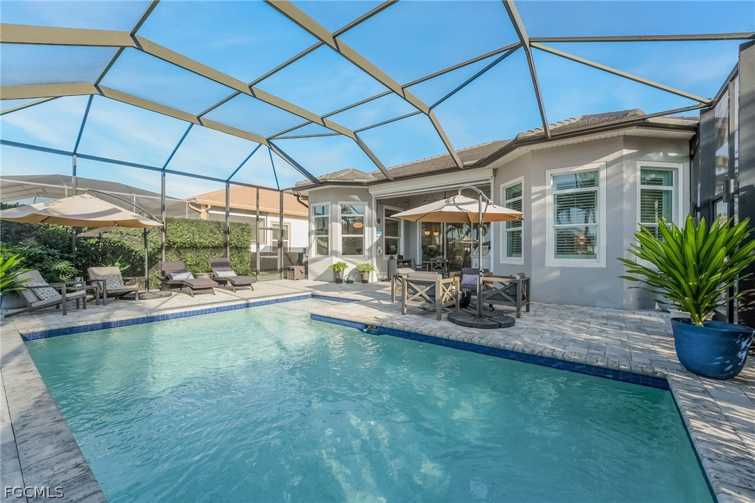2999 Willow Ridge Court Fort Myers, FL 33905 - Photo 4 of 50 a view of a house with backyard porch and sitting area