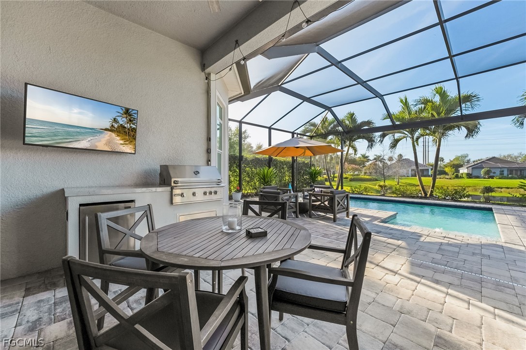 2999 Willow Ridge Court Fort Myers, FL 33905 - Photo 7 of 50 a view of an outdoor dining space with furniture and outdoor view