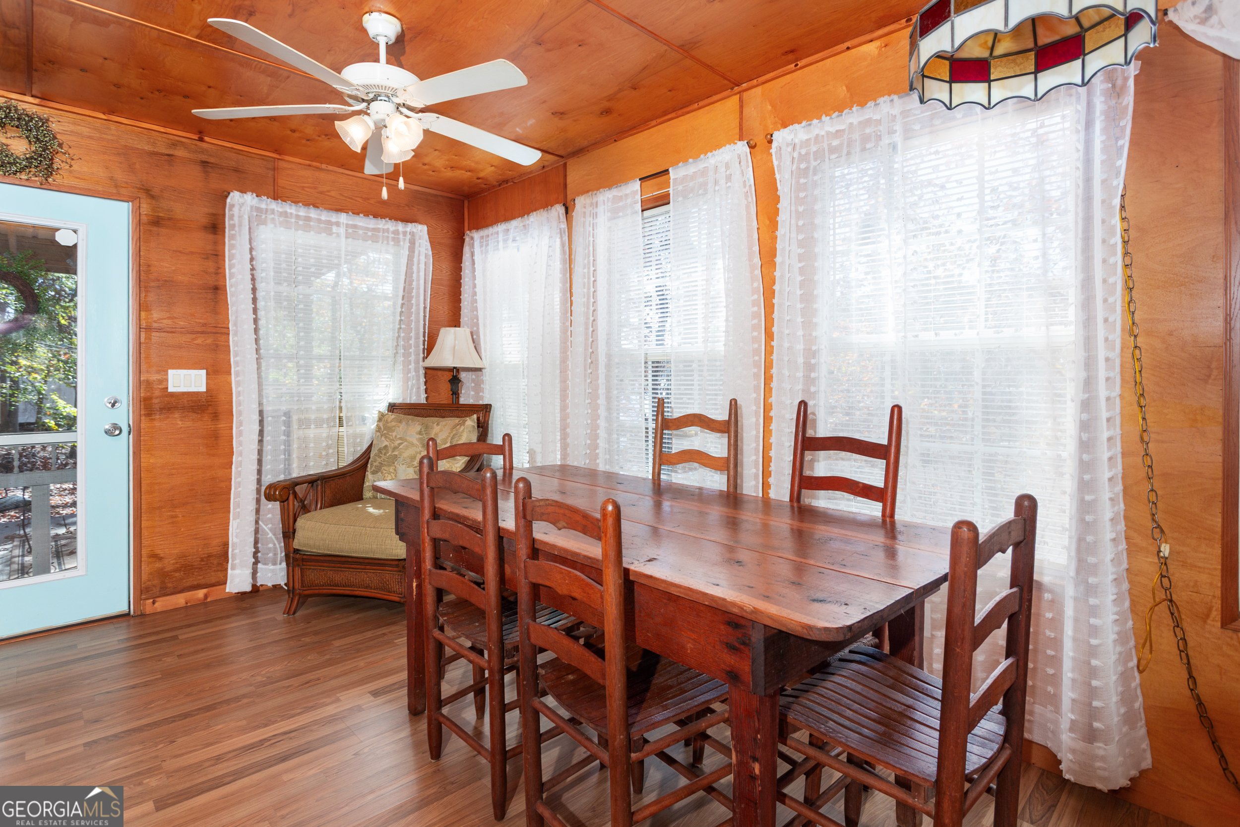 114 Lakeside Circle Delta, AL 36258 - Photo 4 of 22 a dining room with furniture and wooden floor