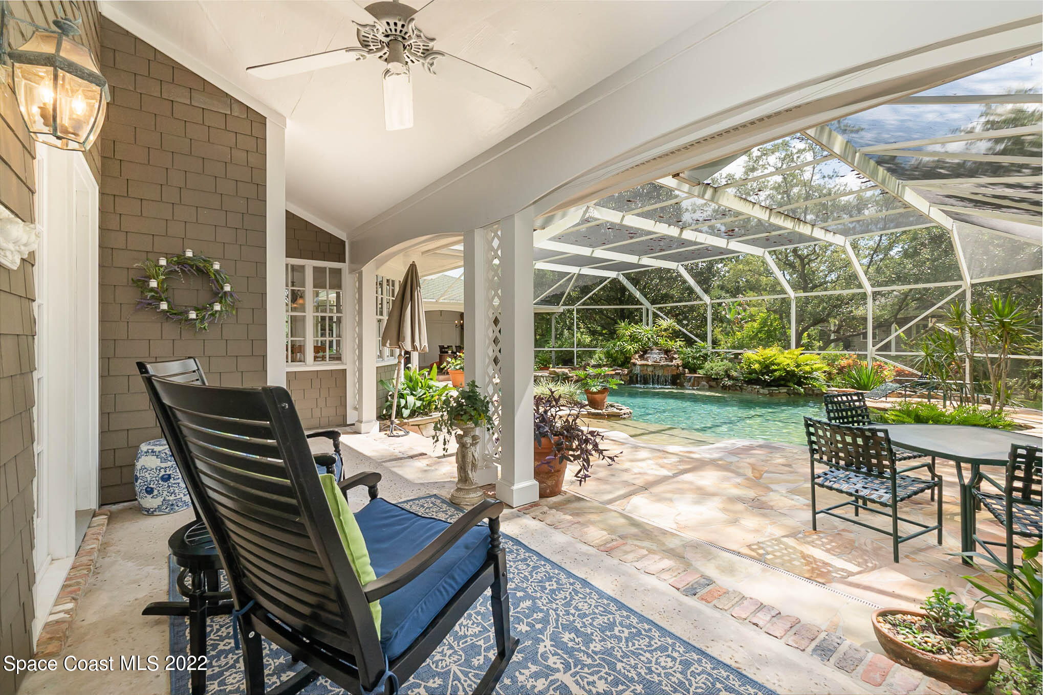 4025 Turtle Mound Road Melbourne, FL 32934 - Photo 20 of 54 Covered Lanai
