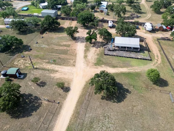 a view of a lake with a house