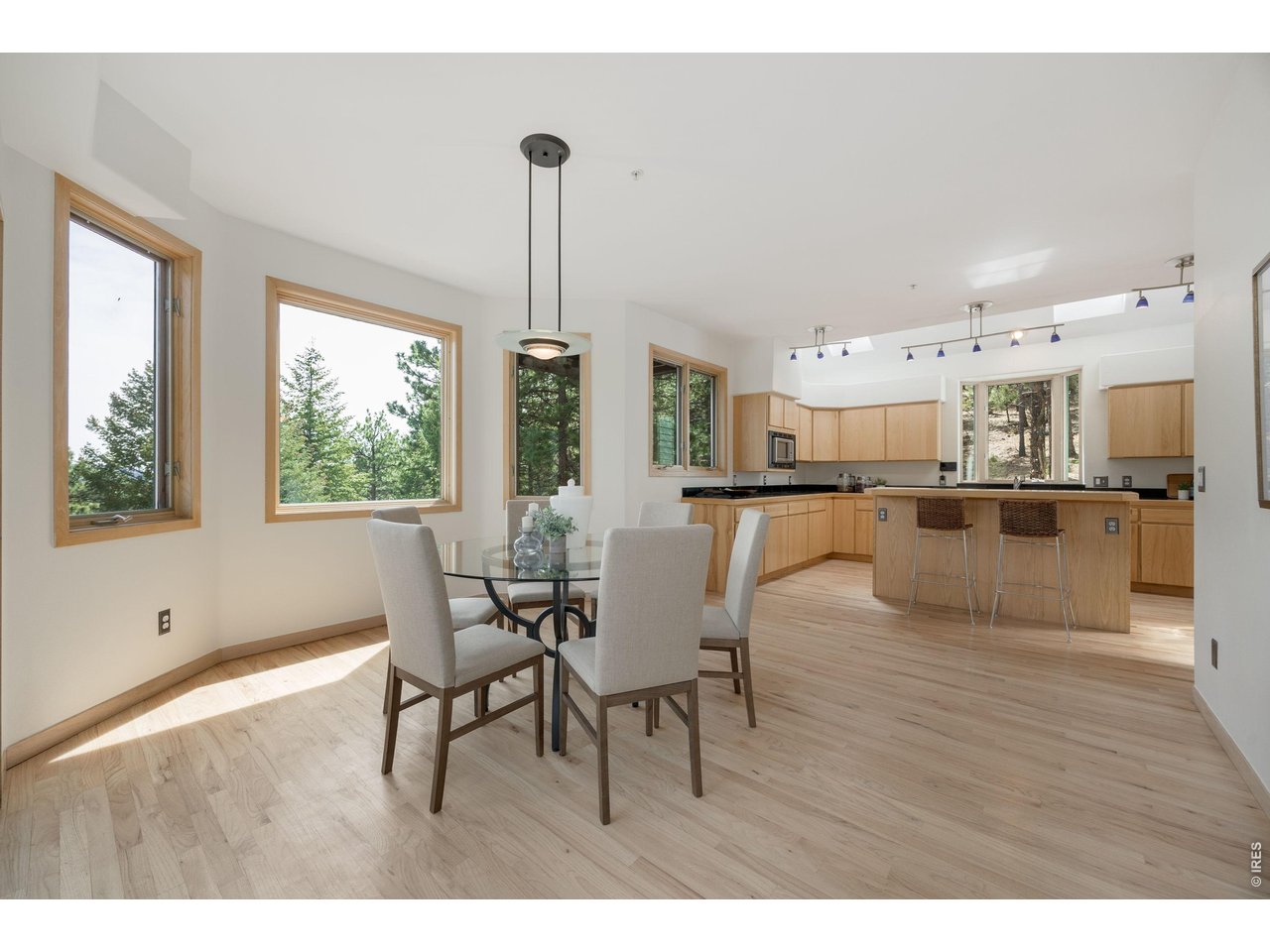 191 Alaska Road Boulder, CO 80302 - Photo 11 of 41 dining area accesses the upper deck