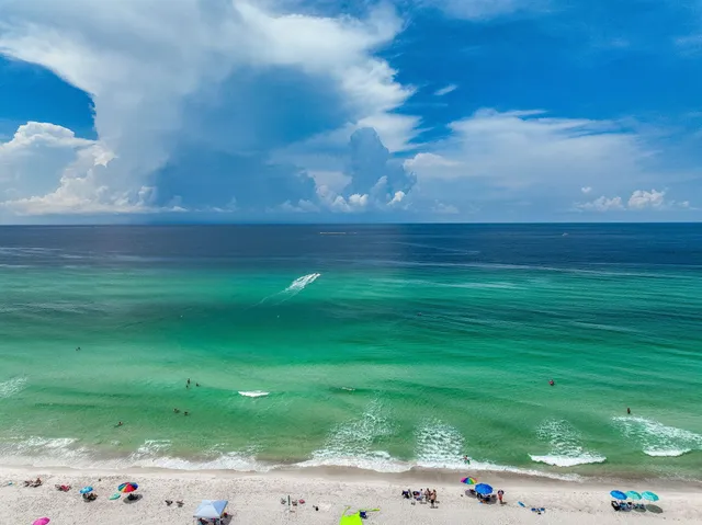 a front view of a building