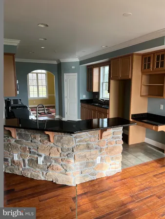 a view of a living room and dining room
