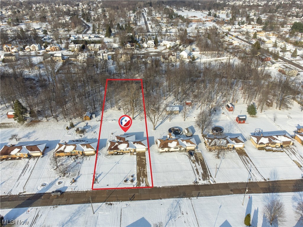 3711 Ruth Drive Brunswick, OH 44212 - Photo 34 of 35 View of snowy aerial view