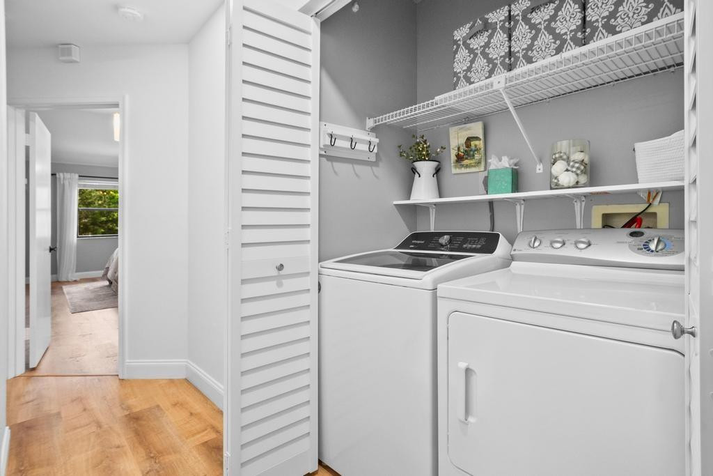 3315 Water Oak Drive, Unit 1302 Hollywood, FL 33021 - Photo 21 of 62 Convenient Waher/Dryer in Hallway