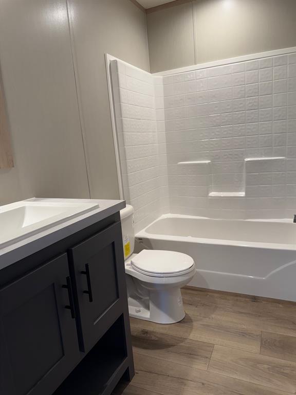 136 County Road 1736 Chico, TX 76431 - Photo 22 of 27 a bathroom with a sink a toilet and shower