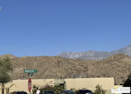 a view of city and mountain