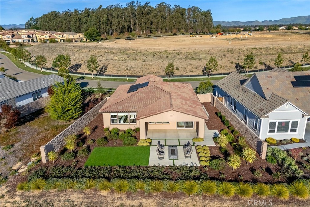 1658 Eucalyptus Road Nipomo, CA 93444 - Photo 47 of 75 a aerial view of a house with a lake view