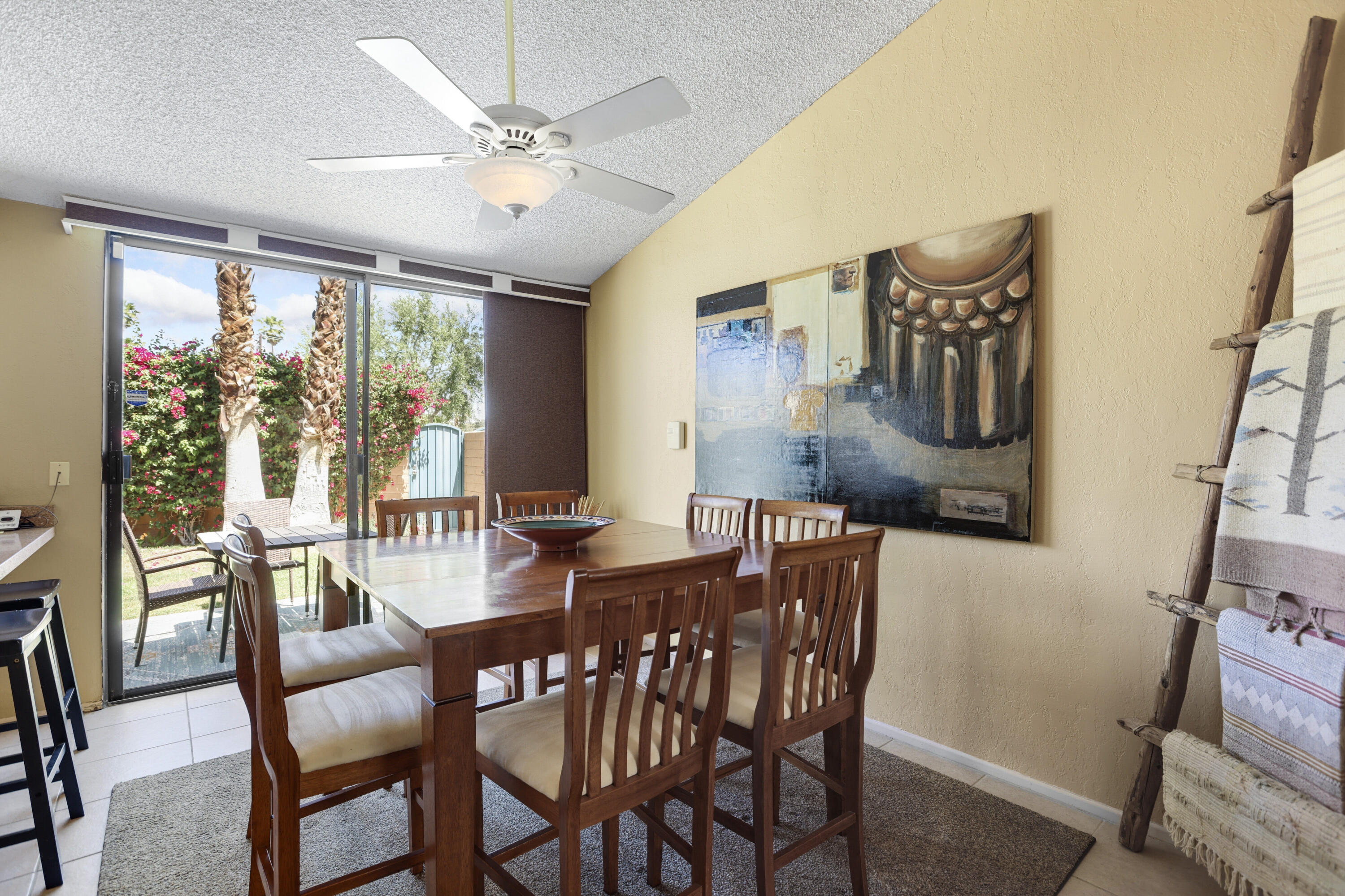 377 West Dominguez Road Palm Springs, CA 92262 - Photo 12 of 29 a view of a dining room with furniture window and outside view