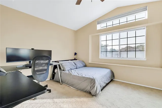 an aerial view of a city with lots of residential buildings