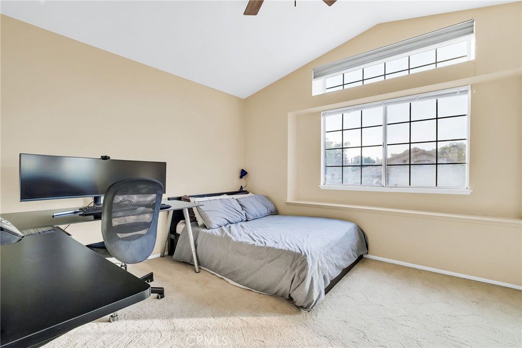 1780 North Azure Street Anaheim, CA 92807 - Photo 50 of 68 a bedroom with a bed and large window