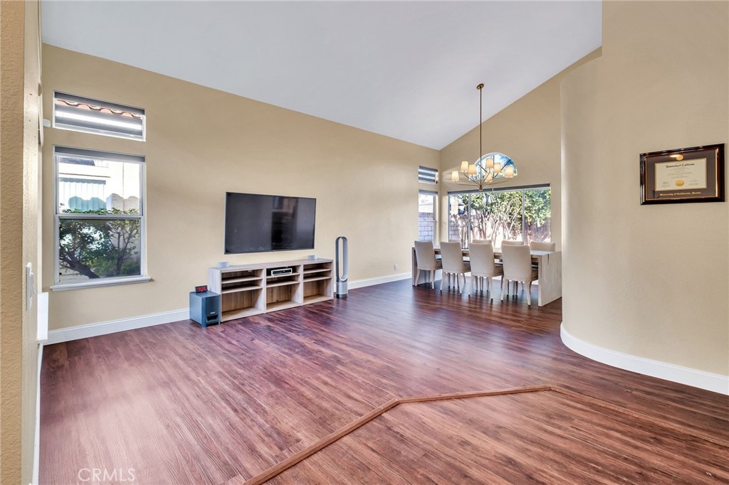 1780 North Azure Street Anaheim, CA 92807 - Photo 9 of 68 a living room with furniture and a flat screen tv