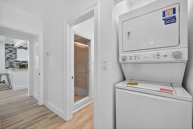 a room with storage and utility