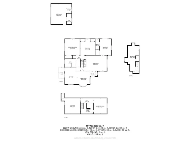 a picture of a room with a white wall and a large window