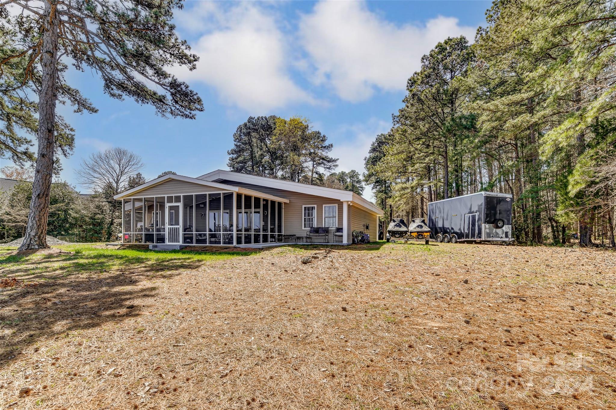 8303 Luckey Point Road Denver, NC 28037 - Photo 27 of 40 a front view of a house with a yard