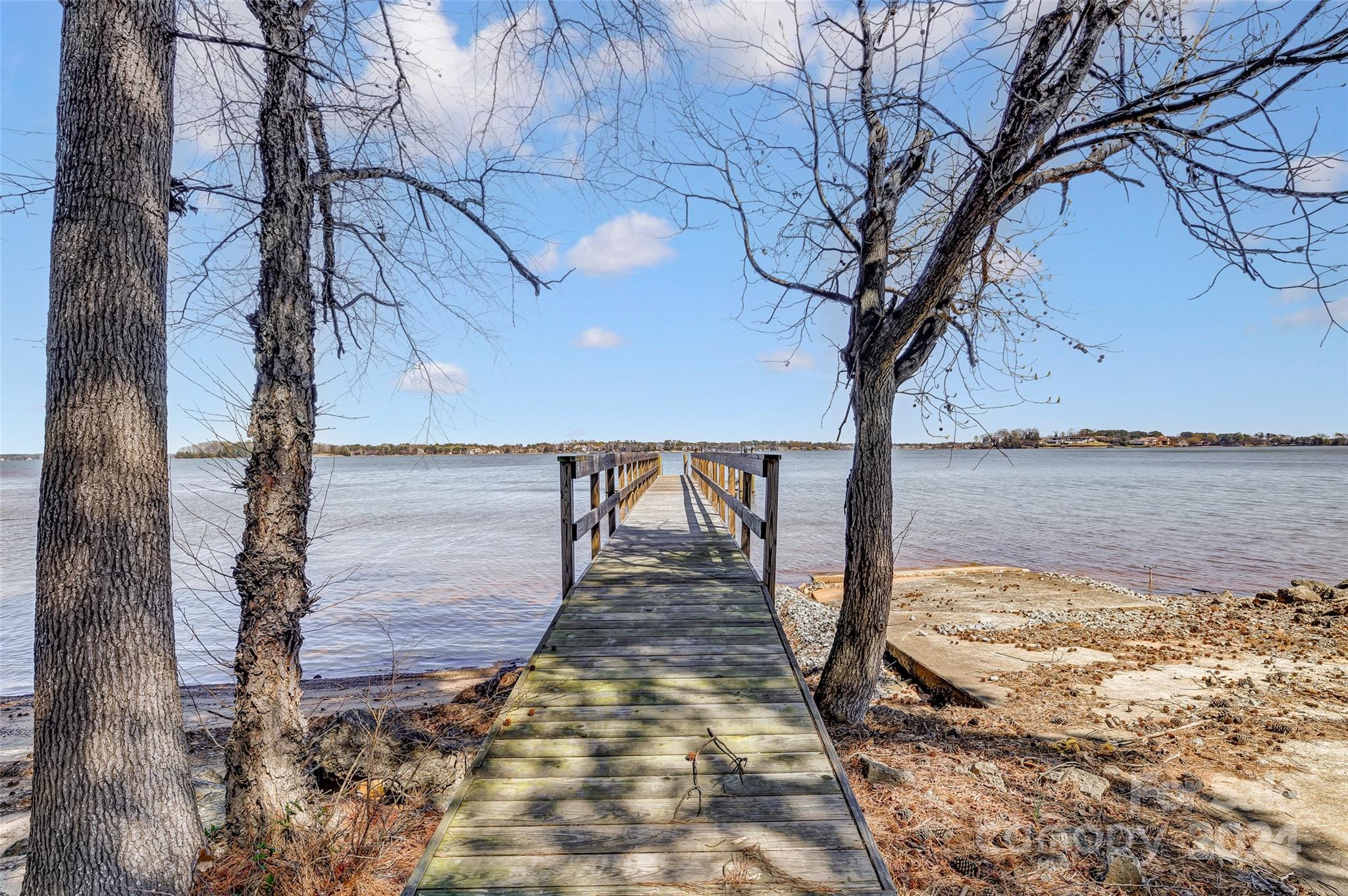 8303 Luckey Point Road Denver, NC 28037 - Photo 28 of 40 a view of a lake with a tree in the background