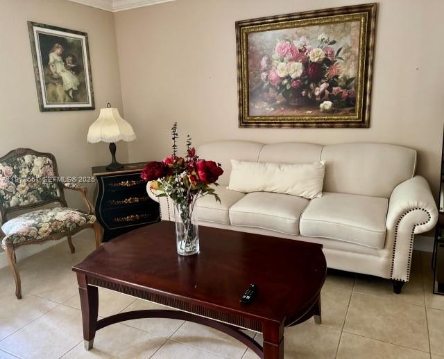 8933 Southwest 123rd Court, Unit 102 Miami, FL 33186 - Photo 19 of 19 a living room with furniture and a lamp