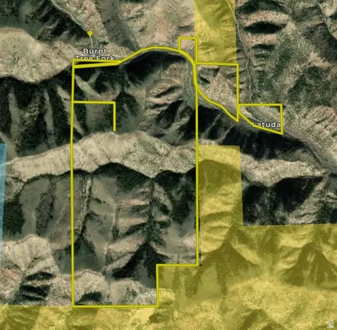 7500 Spring Canyon Road Helper, UT 84526 - Photo 73 of 83 Map of property location with property parcel outlined