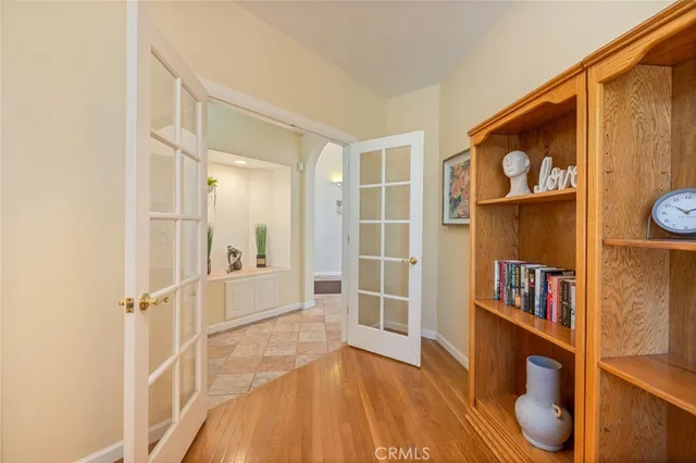 a view of a storage & utility room with racks on the wall