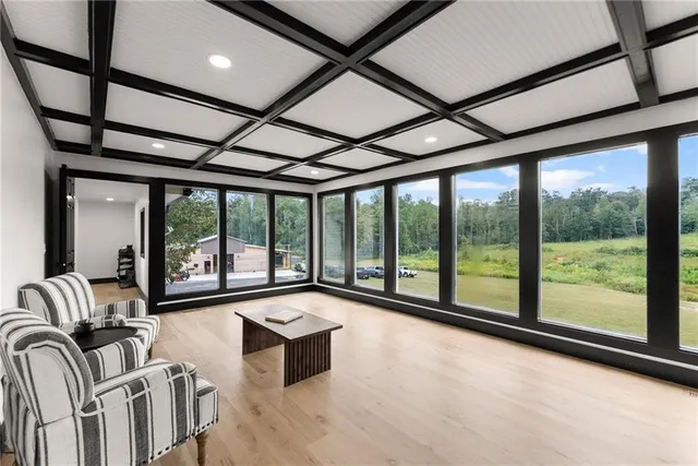 a view of a house with a patio