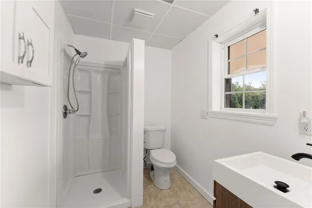 a view of lake with mountain