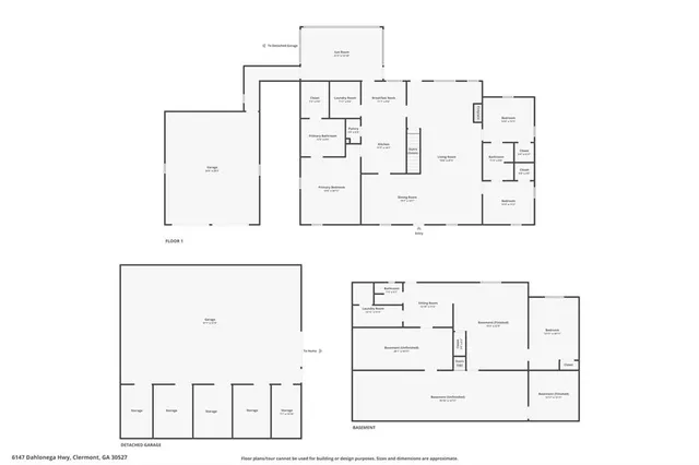 $1,275,000 | 6147 Dahlonega Highway, Clermont, GA 30527