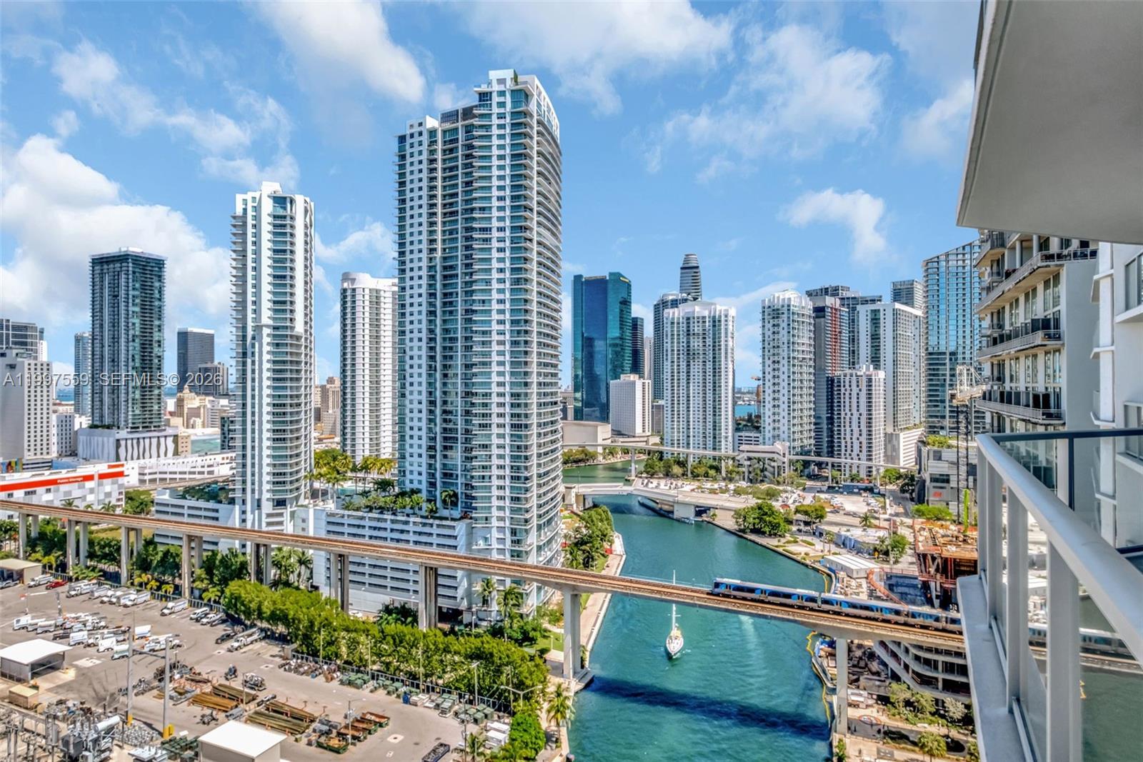 185 Southwest 7th Street, Unit 2303 Miami, FL 33130 - Photo 7 of 40 a city view with tall buildings