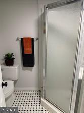 9407 Colesville Road, Unit B Silver Spring, MD 20901 - Photo 6 of 48 Modern bathroom with sleek design elements.