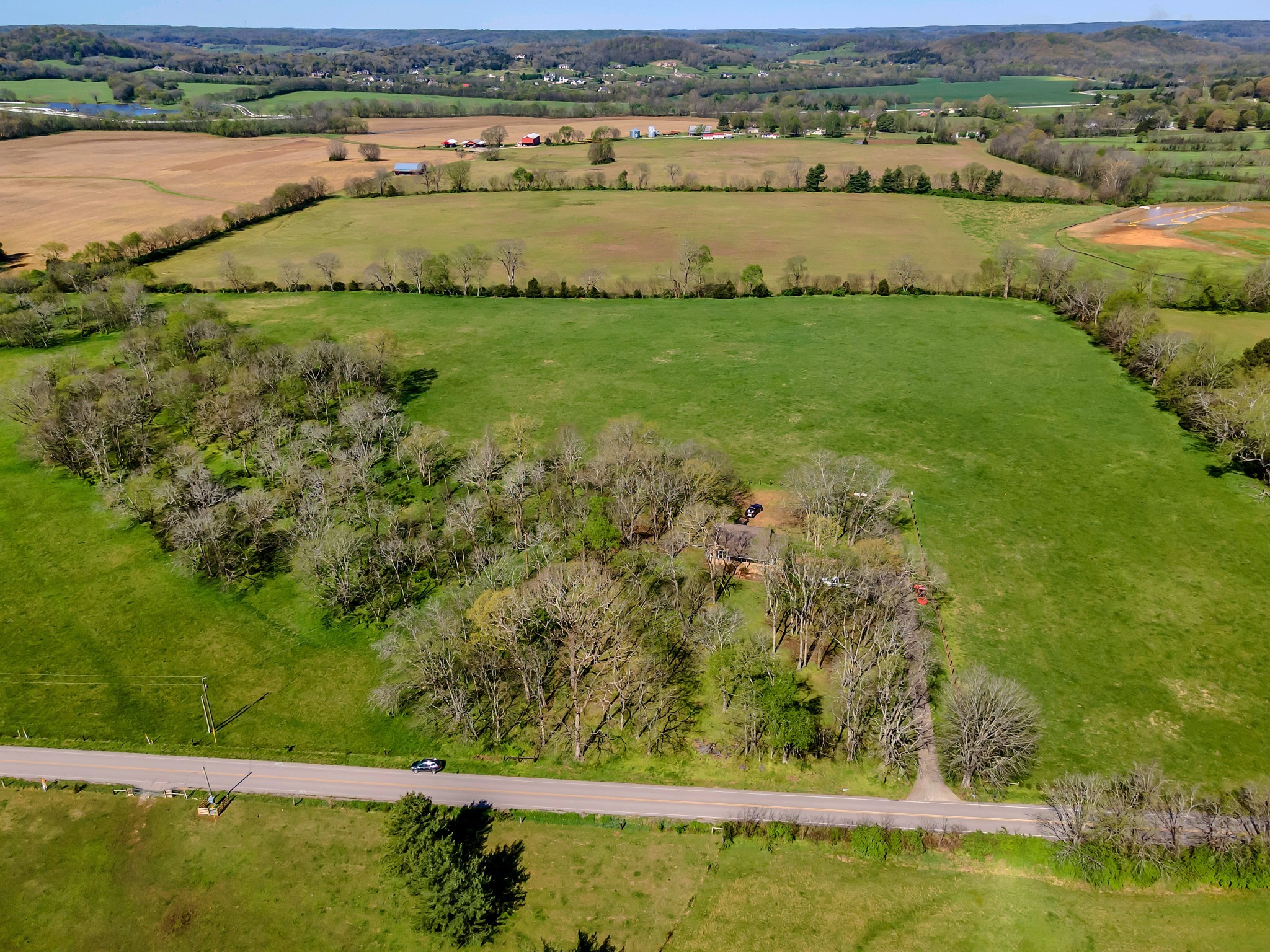 1365 Kittrell Road Franklin, TN 37064 - Photo 4 of 16 a view of a lake with houses in the back