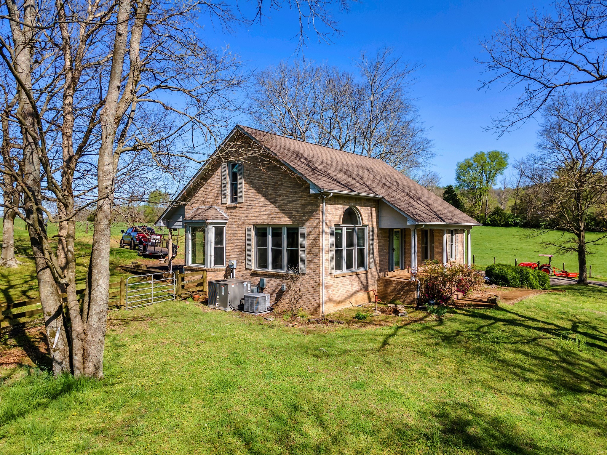 1365 Kittrell Road Franklin, TN 37064 - Photo 7 of 16 a front view of house with yard and seating area