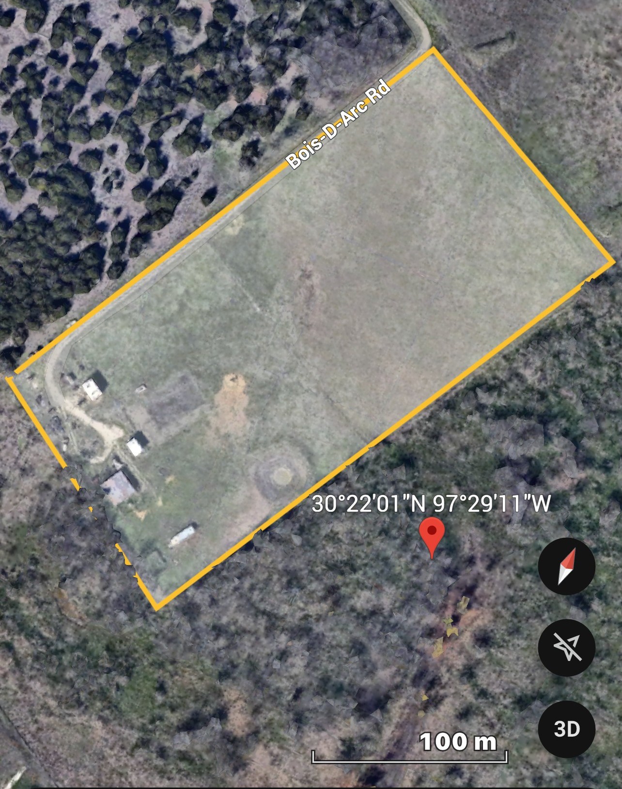 14831 Bois-D-Arc Road, Unit 10 Manor, TX 78653 - Photo 1 of 17 Map / location featuring property boundaries highlighted
