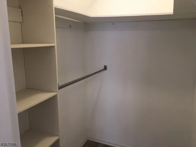 a close view of closet