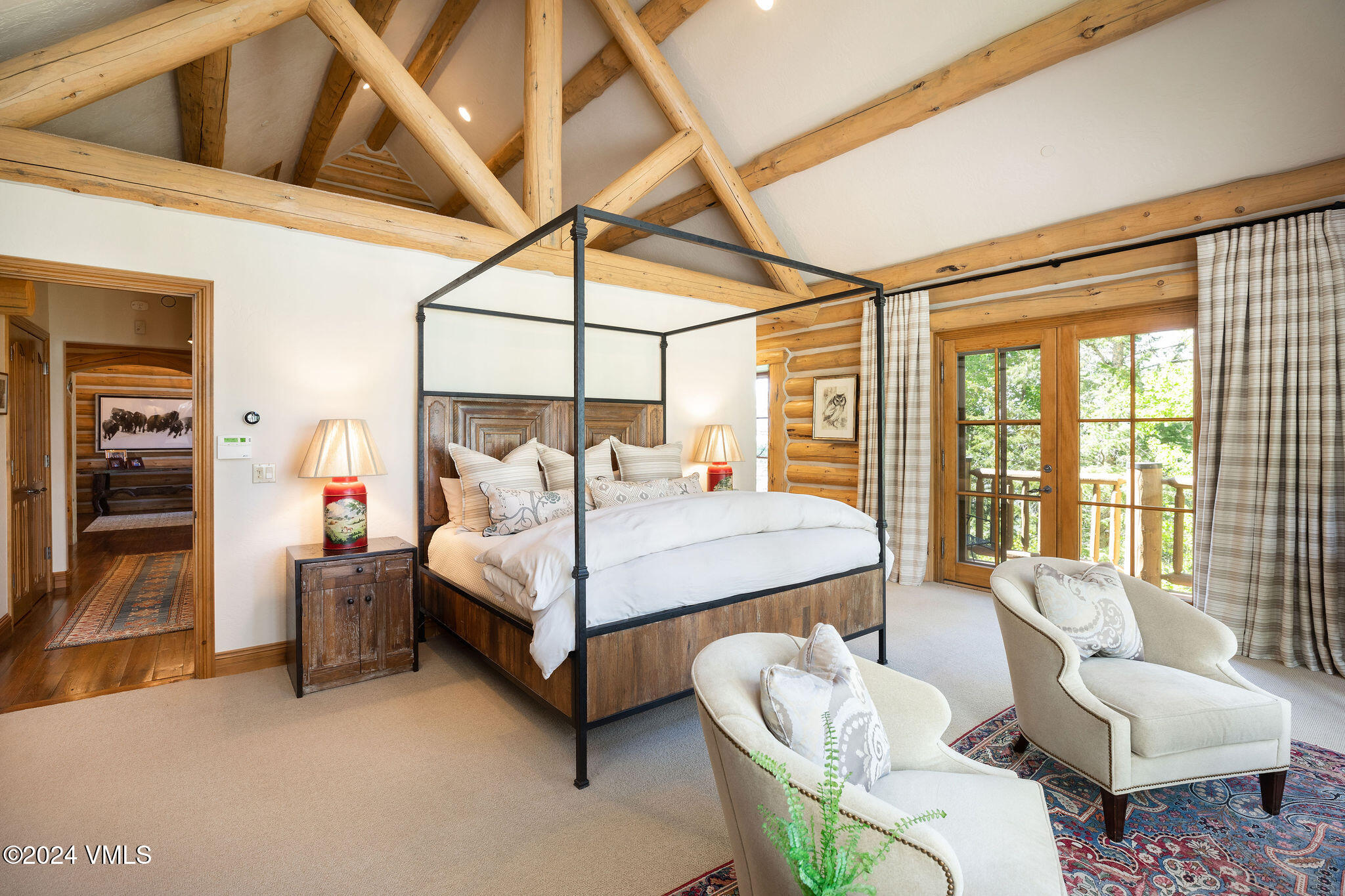 57 Travis Road Wolcott, CO 81655 - Photo 12 of 26 a bedroom with a bed and a couch