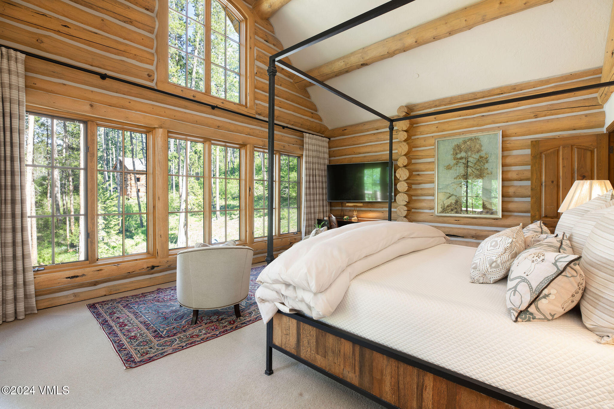 57 Travis Road Wolcott, CO 81655 - Photo 13 of 26 a bed sitting in a bedroom next to a window