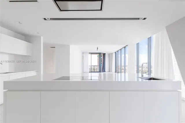 a view of a windows and an entryway