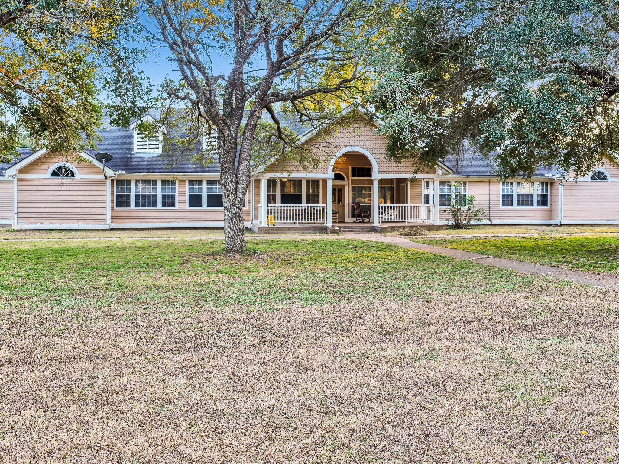 4073 Fm 3318 Road Brookshire, TX 77423 - Photo 28 of 50 a front view of a house with a yard