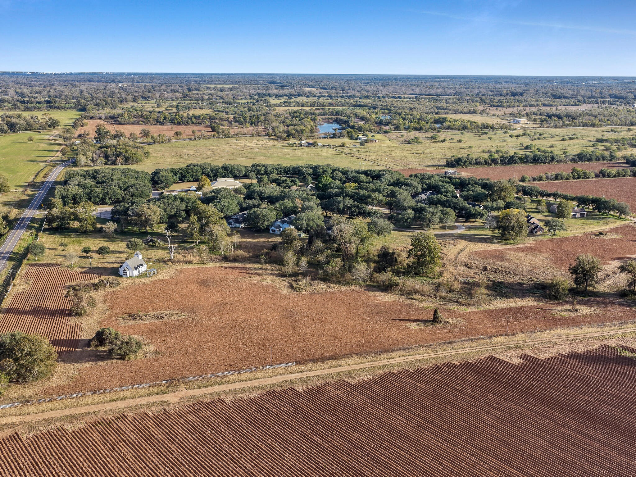 4073 Fm 3318 Road Brookshire, TX 77423 - Photo 5 of 50 an aerial view of residential houses with outdoor space