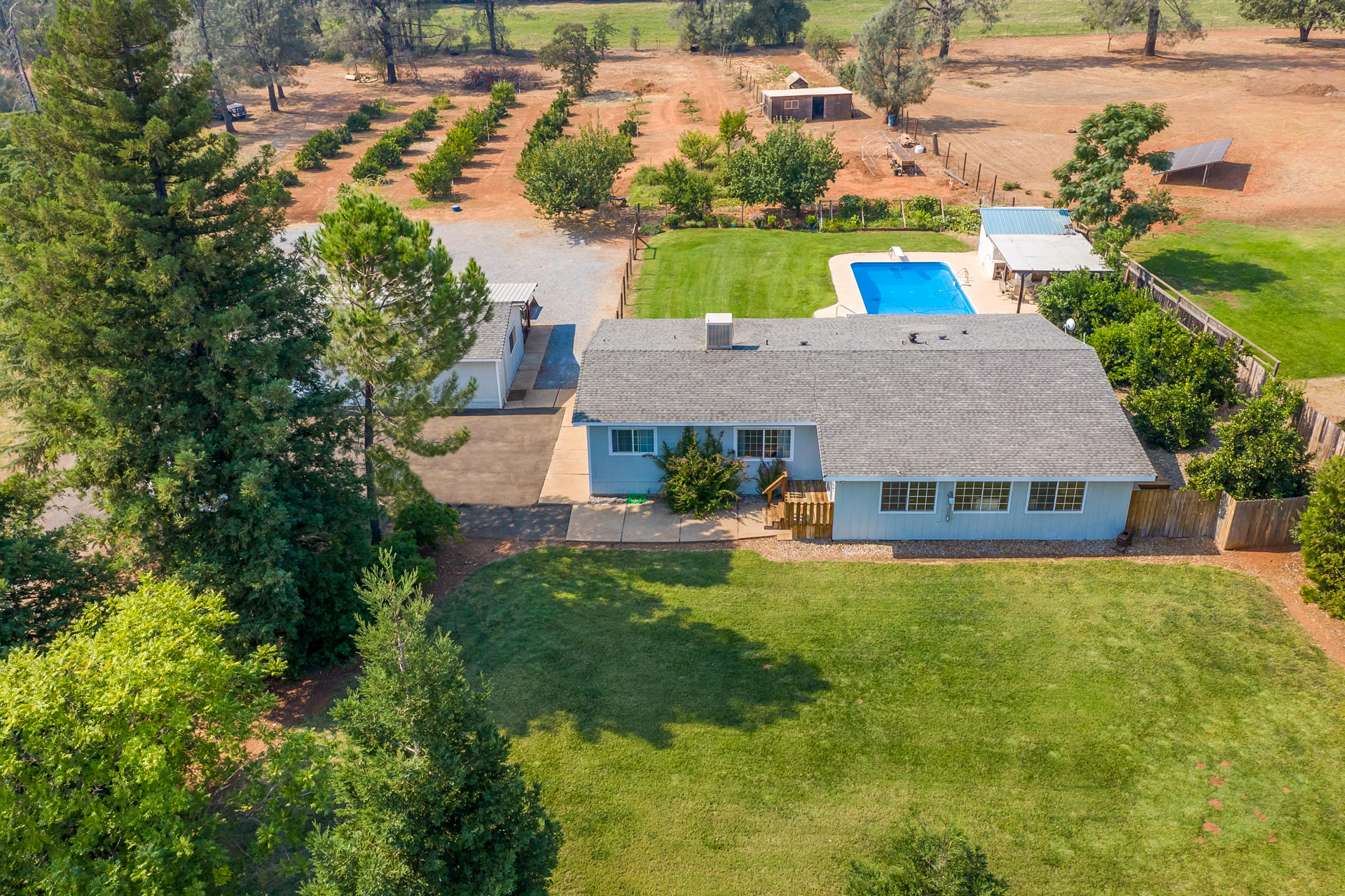 5560 Monte Vista Road Anderson, CA 96007 - Photo 2 of 42 aerial front close2