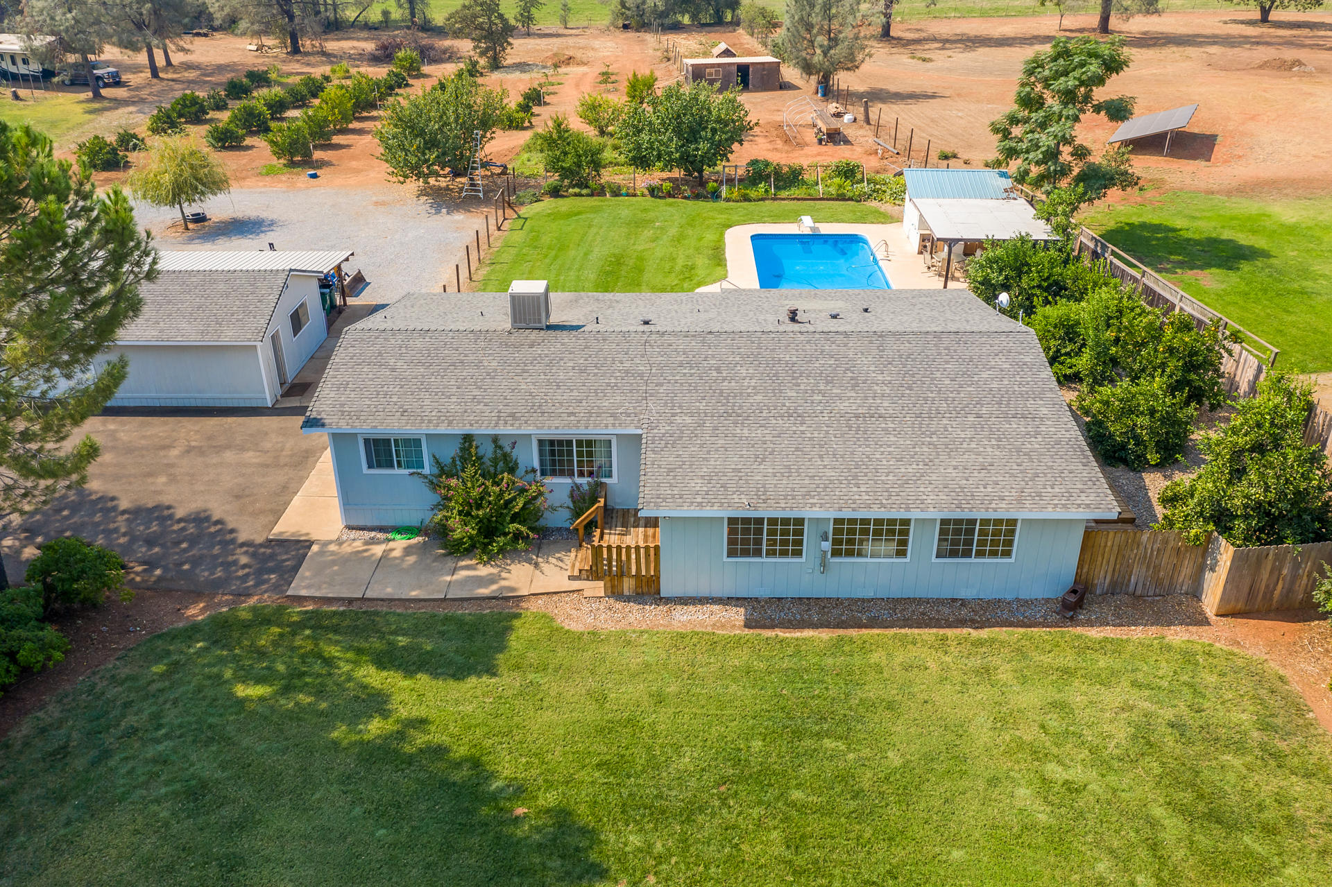 5560 Monte Vista Road Anderson, CA 96007 - Photo 42 of 42 aerial front close