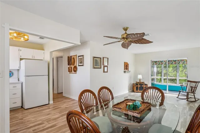 a work room with furniture and windows