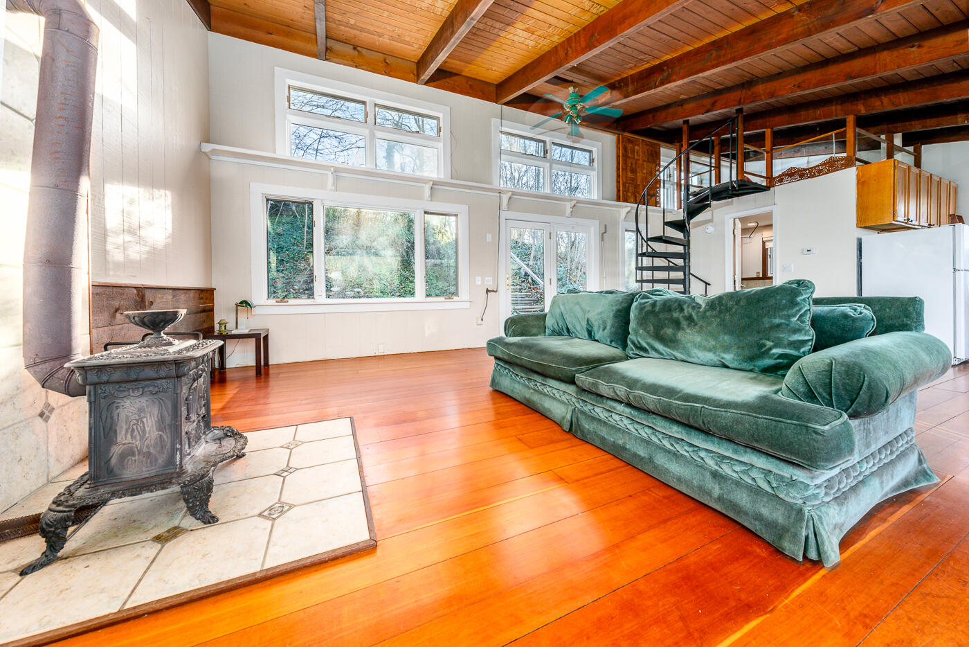 336 Main Street Wellfleet, MA 02667 - Photo 4 of 39 a living room with furniture and a large window