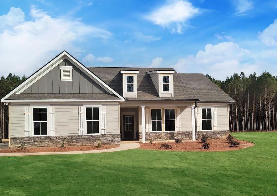 805 Cattle Barn Road Monroe, GA 30656 - Photo 1 of 1 front view of a house with a yard