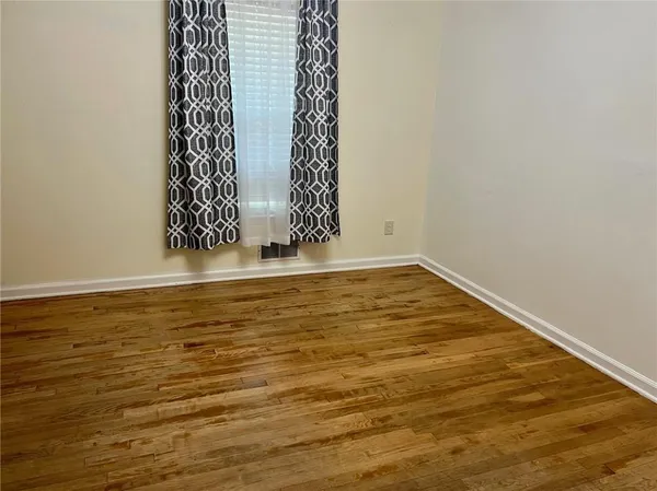 a view of elevator with hallway